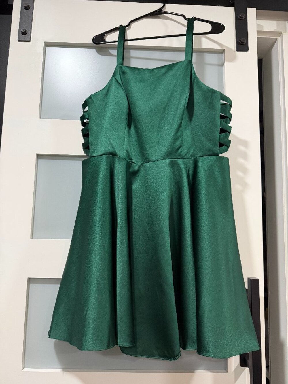 NWOT Emerald Green Dress with Pockets sz 18